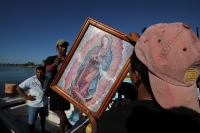 11 de diciembre. Peregrinos nadan en las costas chiapanecas.
