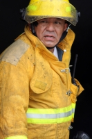 Julio del 2015. Tuxtla Gutiérrez. Los bomberos de la ciudad.