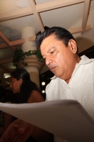Lunes 2 de abril del 2012. Horacio Culebro Borrayas y la COFEL.