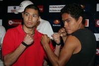 Esta tarde se lleva a cabo la presentación de la función de Box de este fin de semana donde el cartel esta encabezado por Saúl el Canelo Álvarez y Brian Camachis, por el campeonato mundial juvenil peso welter que se llevara a cabo en la ciudad de Tuxtla G