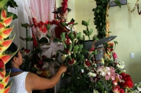 Domingo 14 de abril del 2019. Tuxtla Gutiérrez. El Señor del Burrito es el conjunto de imágenes que son veneradas dentro del fervor popular y religioso por las familias de la comunidad de Copoya durante el Domingo de Ramos Domingo 14 de abril del 2019. Tuxtla Gutiérrez. El Señor del Burrito es el conjunto de imágenes que son veneradas dentro del fervor popular y religioso por las familias de la comunidad de Copoya durante el Domingo de Ramos