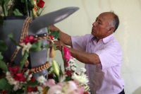 Domingo 14 de abril del 2019. Tuxtla Gutiérrez. El Señor del Burrito es el conjunto de imágenes que son veneradas dentro del fervor popular y religioso por las familias de la comunidad de Copoya durante el Domingo de Ramos Domingo 14 de abril del 2019. Tuxtla Gutiérrez. El Señor del Burrito es el conjunto de imágenes que son veneradas dentro del fervor popular y religioso por las familias de la comunidad de Copoya durante el Domingo de Ramos
