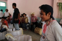 20220727. Suchiapa. El recorrido de la danza del Caballito de Nambayuli en la fiesta de Santa Ana.