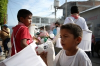 20210724. Suchiapa. La Danza del Caballito Blanco recorren las calles en Honor a Santa Ana y Santiago Apóstol en esta comunidad.