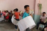 20220727. Suchiapa. El recorrido de la danza del Caballito de Nambayuli en la fiesta de Santa Ana.