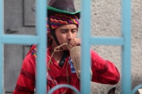 Viernes 19 de enero del 2018. Venustiano Carranza. Los Carrerantes de La San Bartolomé de los Llanos. Cabalgando y ataviados de rojo y cascabeles, los indÃÂgenas recorren las calles entre las iglesias de San Sebastián y San Pedro Viernes 19 de enero del 2018. Venustiano Carranza. Los Carrerantes de La San Bartolomé de los Llanos. Cabalgando y ataviados de rojo y cascabeles, los indÃÂgenas recorren las calles entre las iglesias de San Sebastián y San Pedro