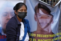 20211108. Tuxtla Gutiérrez. Protesta de los familiares de los desaparecidos del Grupo El Machete de Pantelho en el Congreso de Chiapas