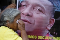 20211108. Tuxtla Gutiérrez. Protesta de los familiares de los desaparecidos del Grupo El Machete de Pantelho en el Congreso de Chiapas
