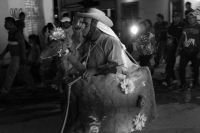 Miércoles 14 de agosto del 2017. Chiapa de Corzo. Los danzantes del Calalá en la ribera del rio Grande guardan la costumbre del visitar el Cerro del Tigre o Diliñumbure donde los habitantes relatan la historia del lugar encantado donde aparecía un pequeño