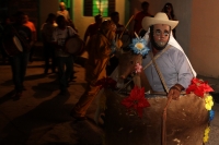 Miércoles 14 de agosto del 2017. Chiapa de Corzo. Los danzantes del Calalá en la ribera del rio Grande guardan la costumbre del visitar el Cerro del Tigre o Diliñumbure donde los habitantes relatan la historia del lugar encantado donde aparecía un pequeño
