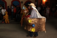 Miércoles 14 de agosto del 2017. Chiapa de Corzo. Los danzantes del Calalá en la ribera del rio Grande guardan la costumbre del visitar el Cerro del Tigre o Diliñumbure donde los habitantes relatan la historia del lugar encantado donde aparecía un pequeño