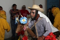 Miércoles 14 de agosto del 2017. Chiapa de Corzo. Los danzantes del Calalá en la ribera del rio Grande guardan la costumbre del visitar el Cerro del Tigre o Diliñumbure donde los habitantes relatan la historia del lugar encantado donde aparecía un pequeño