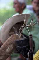 Miércoles 14 de agosto del 2017. Chiapa de Corzo. Los danzantes del Calalá en la ribera del rio Grande guardan la costumbre del visitar el Cerro del Tigre o Diliñumbure donde los habitantes relatan la historia del lugar encantado donde aparecía un pequeño