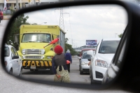 Viernes  22 de julio del 2016. Tuxtla Gutiérrez.  Los niños en los cruceros del oriente deTuxtla
