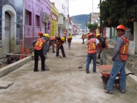 Foto/Alf Durante. Obras del primer cuadro.