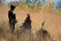 20231220. Chiapa de Corzo. Los Floreros regresan después de permanecer varios días en las comunidades de Los Altos de Chiapas para recolectar la flor de Niluyarilo.