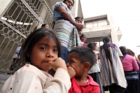 Martes 8 de abril del 2014. Tuxtla Gutiérrez. Indígenas de los parajes de San Juan Cancuc dan su versión del los hechos violentos en días pasados.