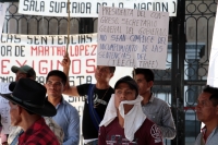 Martes 13 de agosto del 2019. Tuxtla Gutiérrez. Simpatizantes de la Sindica de San Juan Cancuc protestan en el Congreso Local exigiendo la reinstalación de la lÃder indÃgena y la creación de un concejo municipal Martes 13 de agosto del 2019. Tuxtla Gutiérrez. Simpatizantes de la Sindica de San Juan Cancuc protestan en el Congreso Local exigiendo la reinstalación de la lÃder indÃgena y la creación de un concejo municipal