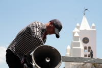 Martes 13 de agosto del 2019. Tuxtla Gutiérrez. Simpatizantes de la Sindica de San Juan Cancuc protestan en el Congreso Local exigiendo la reinstalación de la líder indígena y la creación de un concejo municipal