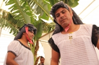 Lunes 30 de enero del 2017. Tuxtla Gutiérrez. La Virgen de Candelaria. La comunidad Zoque se reúne desde la madrugada para iniciar el recorrido de las tres Vírgenes de Copoya las cuales recorren bailando y gritando vivas acompañados de los sones tradicion