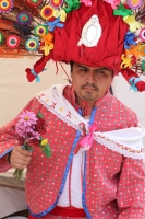 Lunes 30 de enero del 2017. Tuxtla Gutiérrez. La Virgen de Candelaria. La comunidad Zoque se reúne desde la madrugada para iniciar el recorrido de las tres Vírgenes de Copoya las cuales recorren bailando y gritando vivas acompañados de los sones tradicion