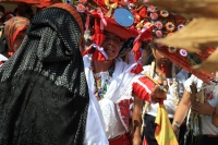 Sábado 2 de febrero del 2018. Tuxtla Gutiérrez. Los bailes de la Virgen de Candelaria son realizados este medio día por los miembros de la comunidad Zoque en la Parroquia de Copoya
