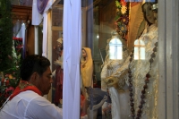 Sábado 2 de febrero del 2018. Tuxtla Gutiérrez. Los bailes de la Virgen de Candelaria son realizados este medio día por los miembros de la comunidad Zoque en la Parroquia de Copoya
