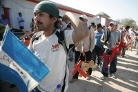 Inicio de la Caravana Paso a Paso por la Paz