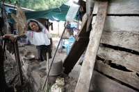 Habitantes de la comunidad Lázaro Cárdenas en el municipio de Coita permanecen incomunicados y en condiciones infrahumanas después de las lluvias de la semana pasada. Estas comunidades se encuentran ubicadas en las cercanías de la zona ecoturística del Ag