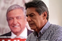 Lunes 2 de julio del 2018. Tuxtla Gutiérrez. Carlos Morales Vázquez, de los partidos MORENA-PT y PES logra alcanza el primer lugar en las votaciones para la presidencia municipal de la capital del estado de Chiapas.