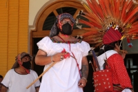 20210214. Tuxtla G. Carnaval Zoque Tuxtleco Los integrantes de la comunidad Zoque adecuan las danzas tradicionales para las celebraciones de Carnaval en la capital del estado de #Chiapas. 20210214. Tuxtla G. Carnaval Zoque Tuxtleco Los integrantes de la comunidad Zoque adecuan las danzas tradicionales para las celebraciones de Carnaval en la capital del estado de #Chiapas.
