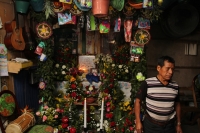Sábado 25 de febrero del 2017. Tuxtla Gutiérrez. Los danzantes de la comunidad de la etnia Zoque recorren las calles de la capital de Chiapas donde bailan la Danza de la Pluma de la Guacamaya o Carnaval