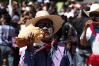 Domingo 15 de febrero del 2015. San Miguel Huixtan. Los danzantes de las comunidades de Huixtan realizan la representación de la danza de Carnaval este medio día en esta comunidad de los altos de Chiapas donde se reúnen celebrando los días previos a la cu