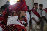 Domingo 24 de junio del 2018. Tuxtla Gutiérrez. El Carrerante de palo.  Los Carrerantes recorren las calles de la Antigua San Bartolomé de los Llanos cabalgando por las diferentes calles que comunican  las iglesias de San Pedro y San Sebastián en varia