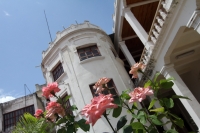 Lunes 04 de agosto del 2014. Tuxtla Gutiérrez. La antigua casa construida entre los años 1941 y 1942 por el arquitecto Francisco D´Amico catalagoda como la única construcción de estilo vernáculo en Tuxtla fungió como edificio de la administración municipa
