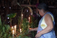 Lunes 8 de diciembre del 2014. Tuxtla Gutiérrez. El ceremonial conocido como La Siembra es realizado como un ritual adivinatorio del proceso de cosecha del año entrante dentro del complejo sistema de creencias de los indígenas zoques de la depresión centr
