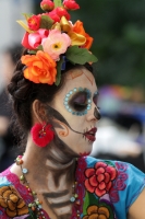 Octubre del 2019. Tuxtla Gutiérrez. Catrinas y espantos
