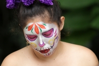 Octubre del 2019. Tuxtla Gutiérrez. Catrinas y espantos