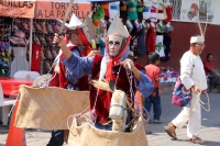 Miércoles 5 de abril del 2017. Chiapa de Corzo. Los jóvenes chiapanecas realizan una pintoresca representación de la lucha de la conquista entre los pueblos de la ribera del Grijalva donde los indígenas atacan a las huestes españolas, esta representación 