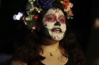 Sábado 31 de octubre del 2020. Tuxtla Gutiérrez. Con una ofrenda termina la marca de las #Catrinas en el primer cuadro de la capital de #Chiapas la cual se realiza a pesar de la contingencia provocada por el #Covid