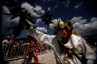 Especial domingo 14 de febrero. Las fiestas del Carnaval de los indígenas Zoques de de la depresión central de Chiapas, se realiza con algarabía y danzas tradicionales como sucede este día en la comunidad de Coita donde este medio día se llevo a cabo el d