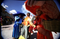 Especial domingo 14 de febrero. Las fiestas del Carnaval de los indígenas Zoques de de la depresión central de Chiapas, se realiza con algarabía y danzas tradicionales como sucede este día en la comunidad de Coita donde este medio día se llevo a cabo el d