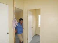 Martes 19 de abril. Así lucen las nuevas viviendas para los indígenas de la región en la nueva Ciudad Rural de Santiago el Pinar.