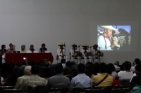 Miércoles 30 de octubre del 2013. Tuxtla Gutiérrez. Aspectos de la presentación del material fonográfico Que Viva el Mequé, que recopila la música tradicional Zoque de la MayordomÃa del Rosario de Tuxtla. Miércoles 30 de octubre del 2013. Tuxtla Gutiérrez. Aspectos de la presentación del material fonográfico Que Viva el Mequé, que recopila la música tradicional Zoque de la MayordomÃa del Rosario de Tuxtla.