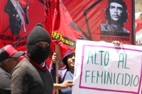 Miércoles 10 de abril del 2019. San Cristóbal de las Casas. Indígenas y campesinos de diferentes organizaciones sociales marchan recordando el asesinato de Emiliano Zapata