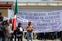 Miércoles 10 de abril del 2019. San Cristóbal de las Casas. Indígenas y campesinos de diferentes organizaciones sociales marchan recordando el asesinato de Emiliano Zapata