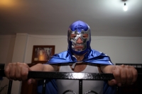 Martes 13 de enero del 2015. Chiapa de Corzo. Durante la segunda salida de Chuntaes, los danzantes recorren las calles personificando y satirizando personajes públicos para llenar las calles de alegría y colorido en el inicio en la Fiesta Grande de Chiapa