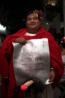 Martes 13 de enero del 2015. Chiapa de Corzo. Durante la segunda salida de Chuntaes, los danzantes recorren las calles personificando y satirizando personajes públicos para llenar las calles de alegría y colorido en el inicio en la Fiesta Grande de Chiapa