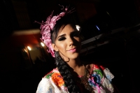 Martes 13 de enero del 2015. Chiapa de Corzo. Durante la segunda salida de Chuntaes, los danzantes recorren las calles personificando y satirizando personajes públicos para llenar las calles de alegría y colorido en el inicio en la Fiesta Grande de Chiapa