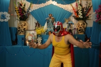 Martes 13 de enero del 2015. Chiapa de Corzo. Durante la segunda salida de Chuntaes, los danzantes recorren las calles personificando y satirizando personajes públicos para llenar las calles de alegría y colorido en el inicio en la Fiesta Grande de Chiapa